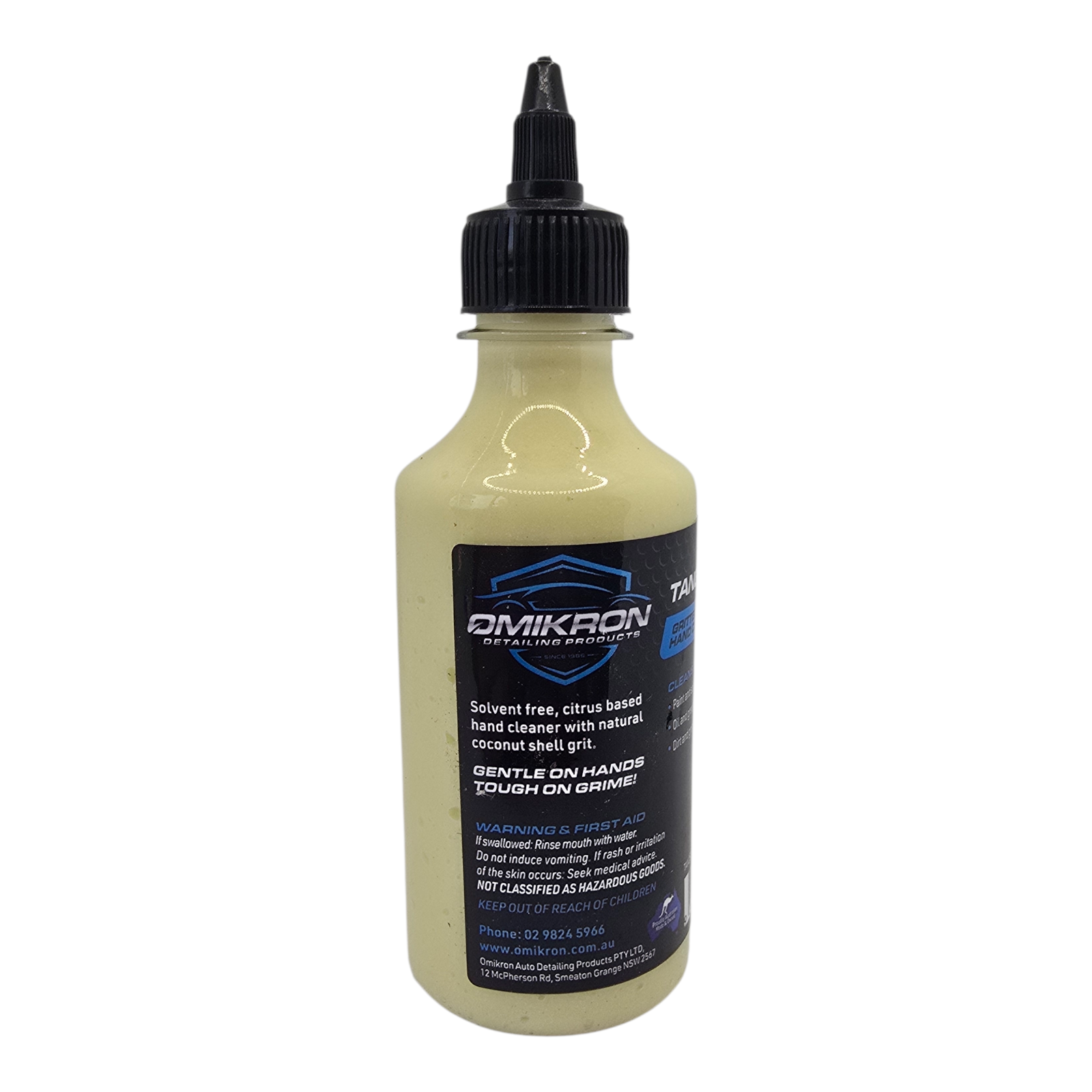 OMIKRON Gritted Citrus Hand Cleaner/soap AUSTRALIAN MADE