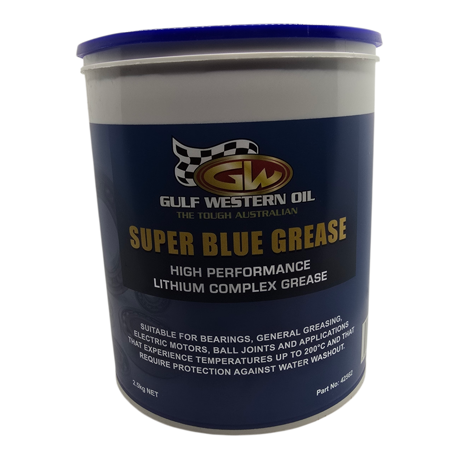 Gulf Western Super Blue Grease 2.5kg AUSTRALIAN MADE (42562)
