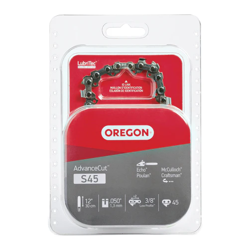 Oregon S45 Chainsaw Chain 12" 3/8 LP .050" 45 DL Genuine Made In USA