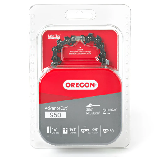 Oregon S50 Chainsaw Chain 14" 3/8 LP .050" 50 DL Genuine Made In USA