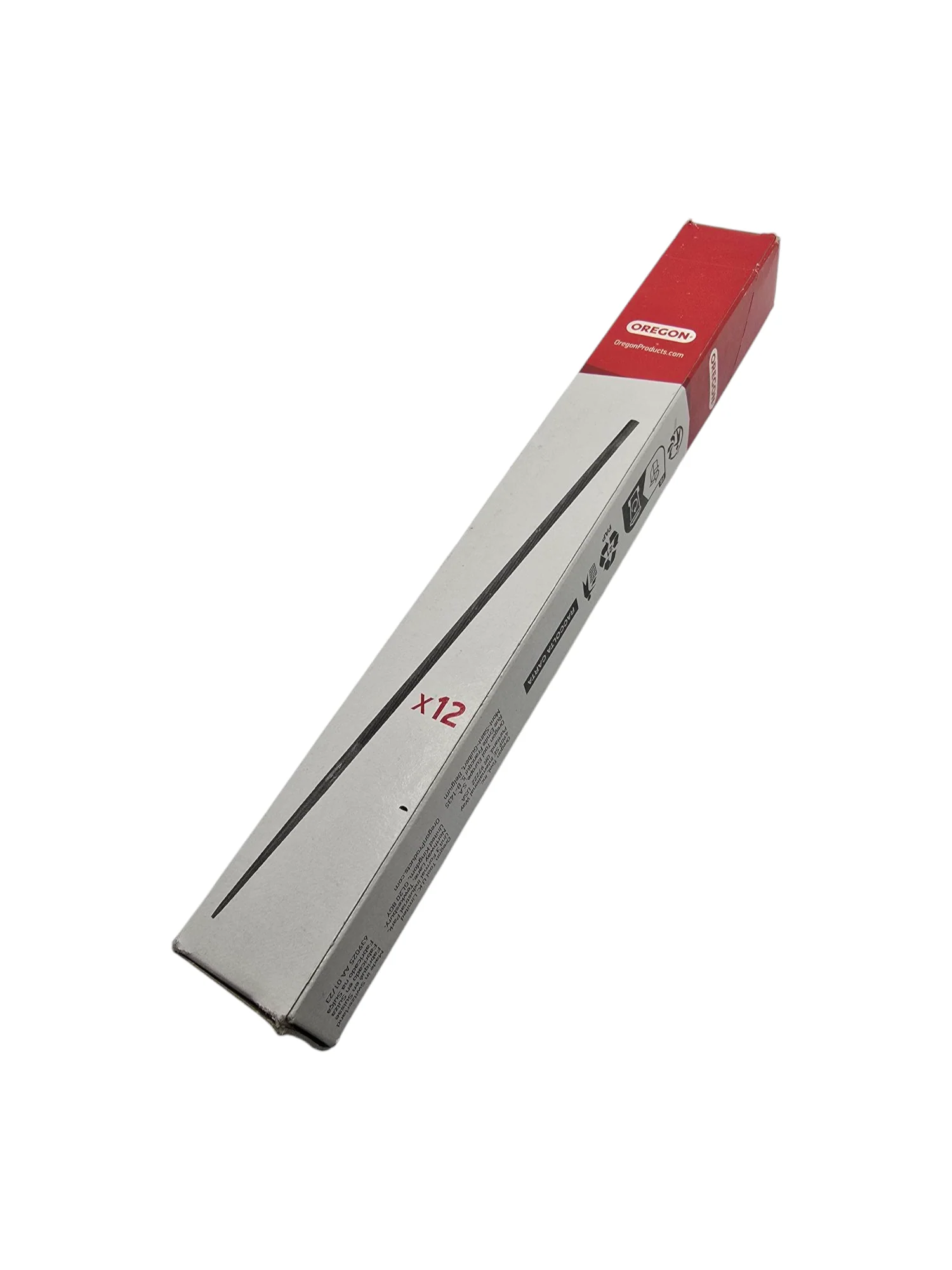 12× Genuine 13/64 (5.2mm) Oregon Swiss Chainsaw Sharpening Files Bulk