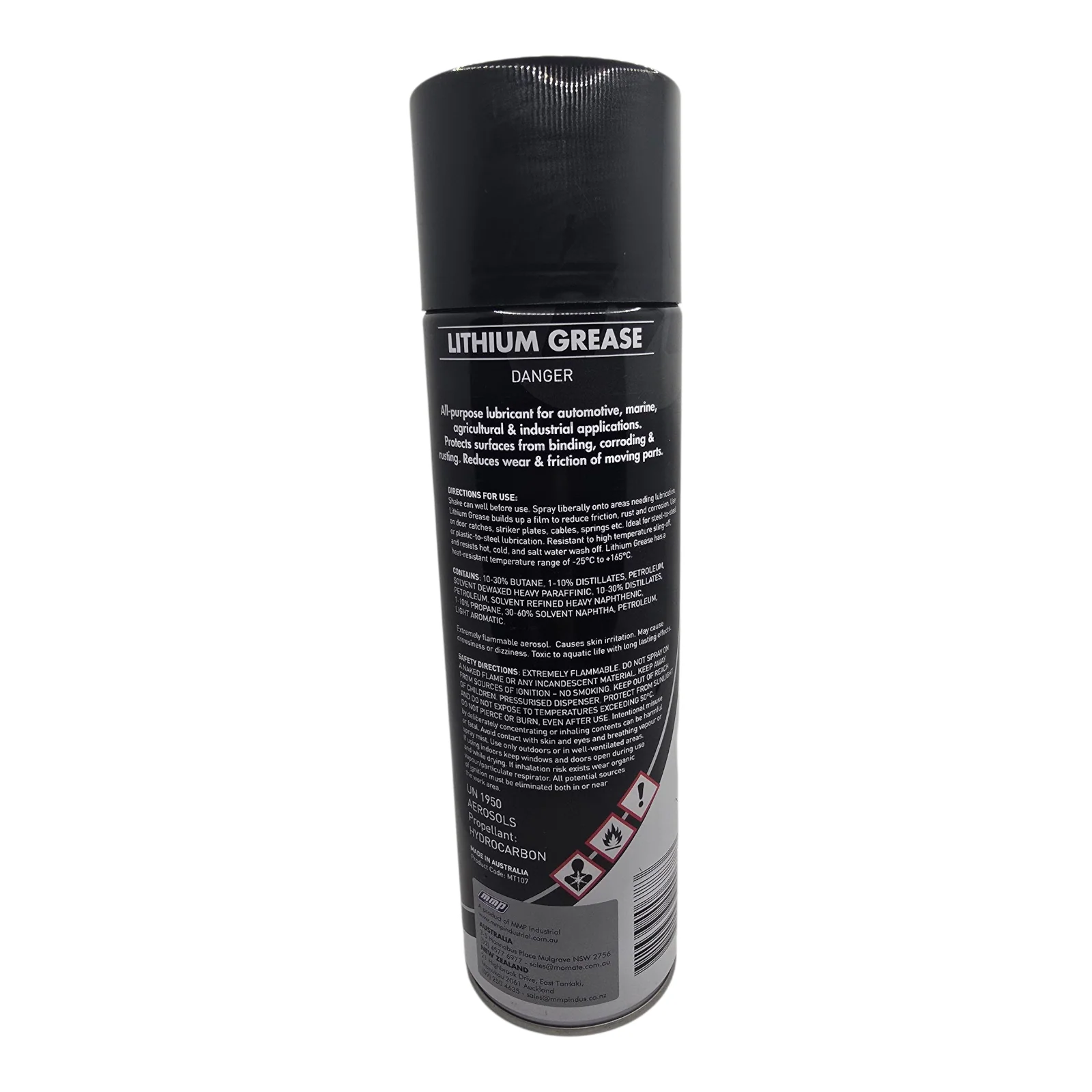 Motortech Lithium Spray Grease AUSTRALIAN MADE