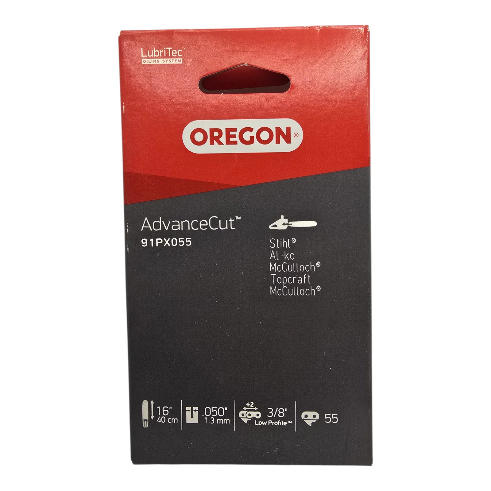 Oregon 91PX055 Chainsaw Chain 3/8LP" .050" 55DL Genuine