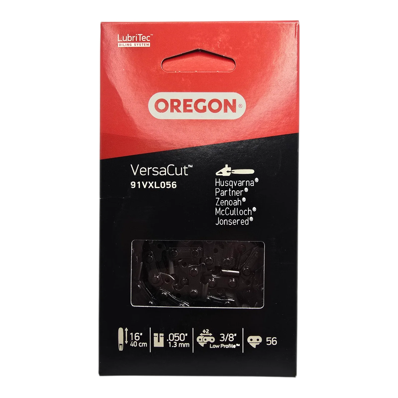 Oregon 91VXL056 Chainsaw Chain 3/8LP"  .050" 56DL Genuine