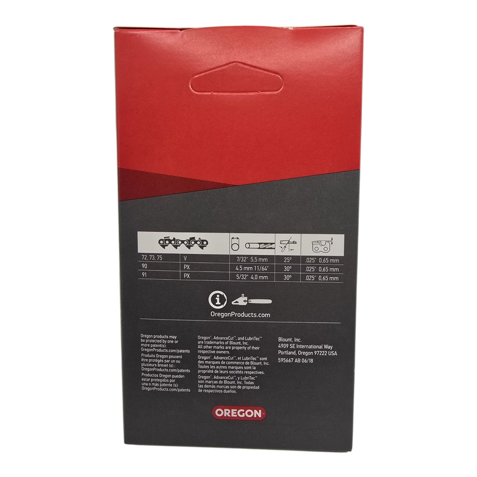 Oregon 91PX057 Chainsaw Chain 3/8LP"  .050" 57DL Genuine