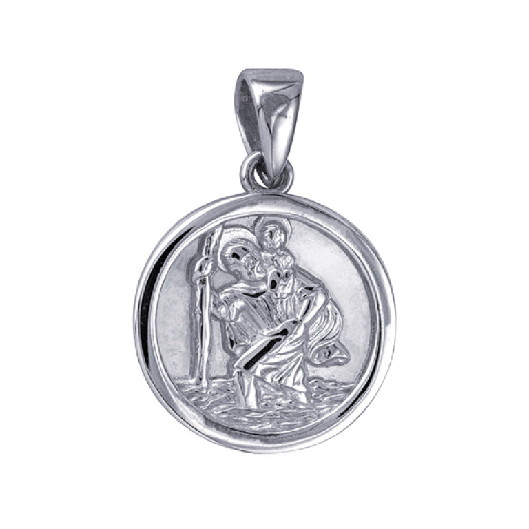 R83 – 12mm Round St. Christopher