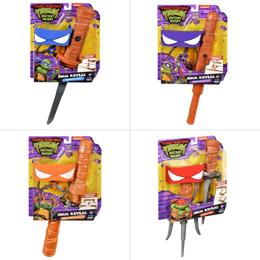 Teenage Mutant Ninja Turtles Mayhem Movie Basic TMNT Roleplay