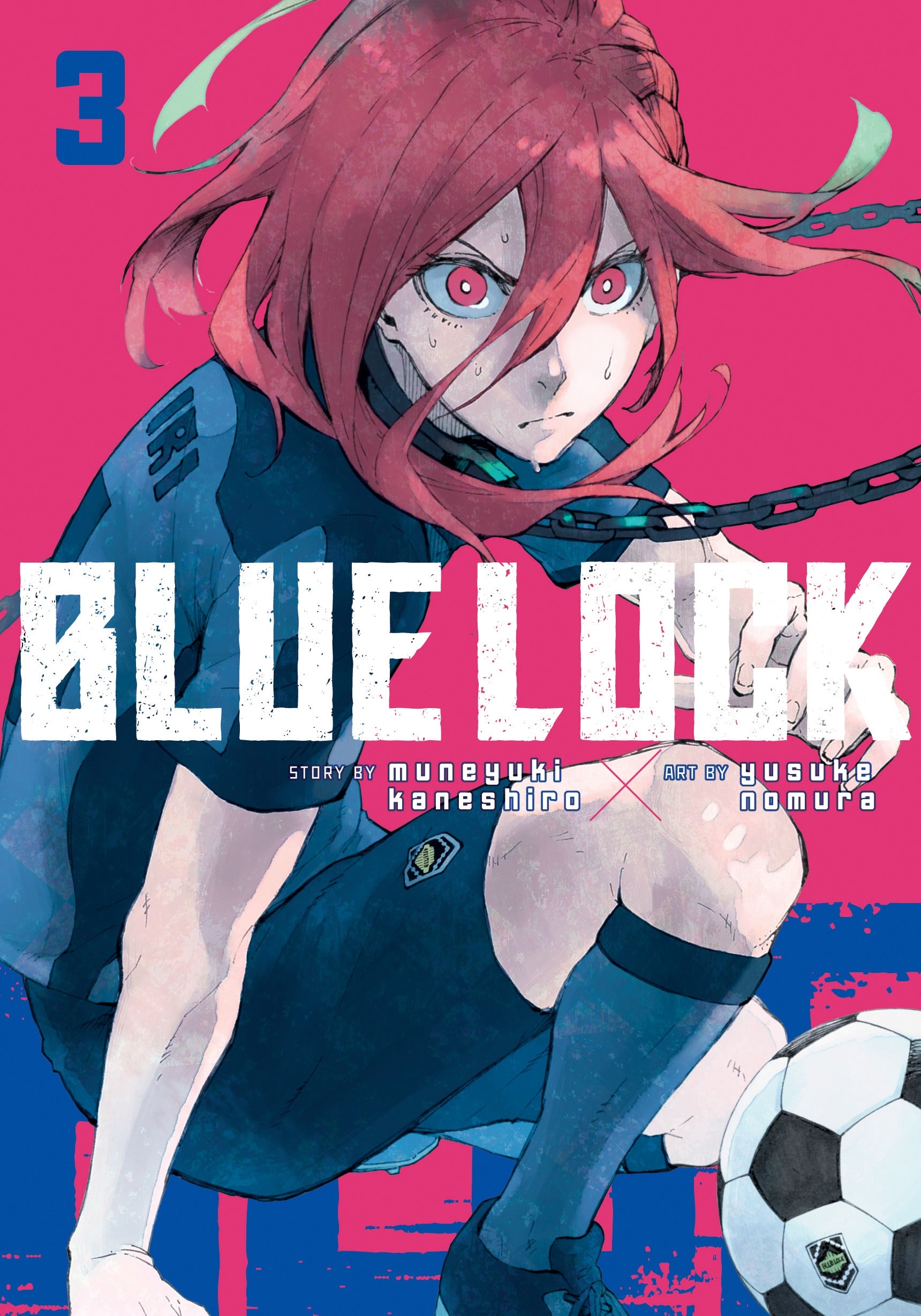 Blue Lock Vol 3 by Muneyuki Kaneshiro