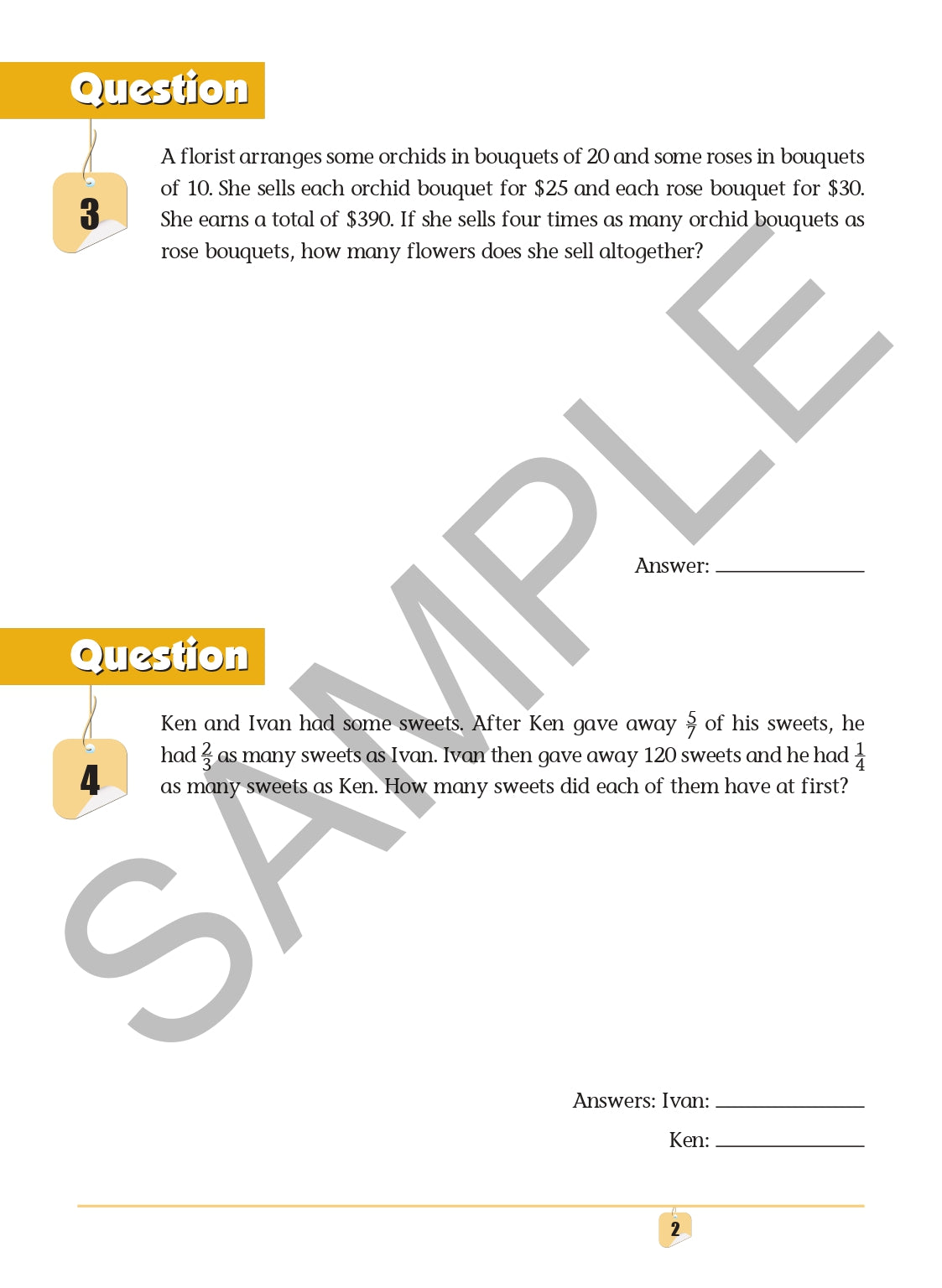 101 Must Know Challenging Maths Word Problems 5