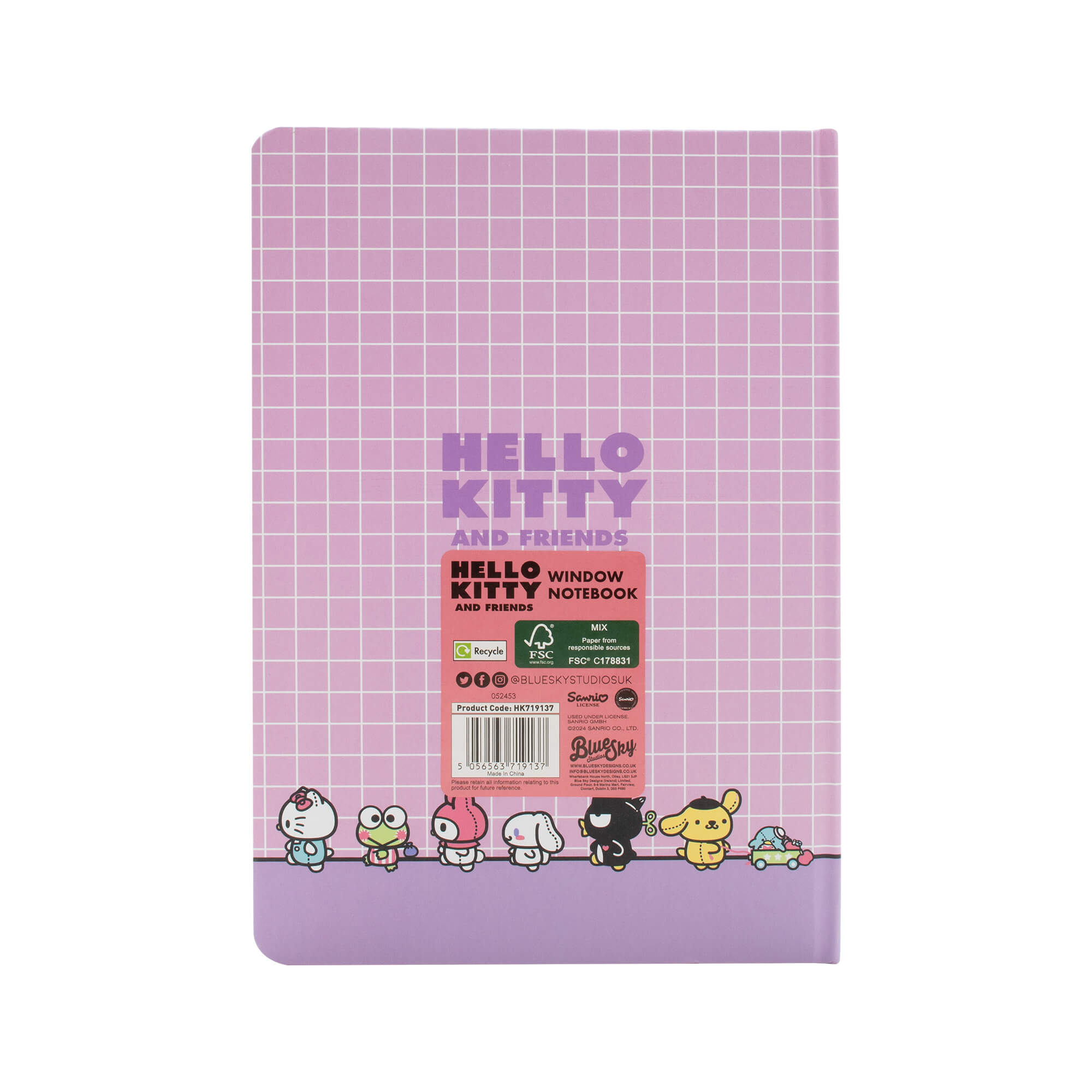 Sanrio Hello Kitty & Friends - Hello Kitty Toy Grabber A5 Notebook