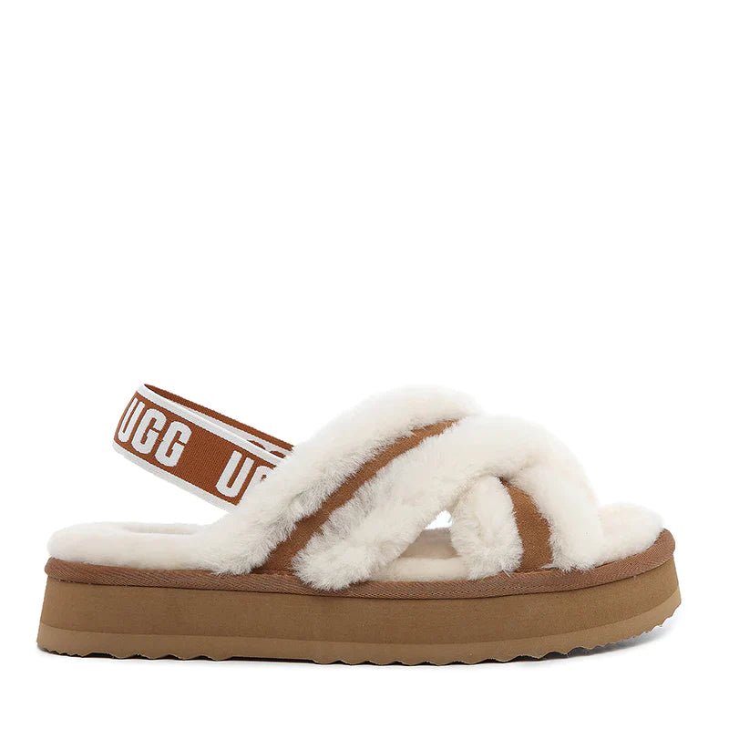 Daffy Cross Ugg Slippers