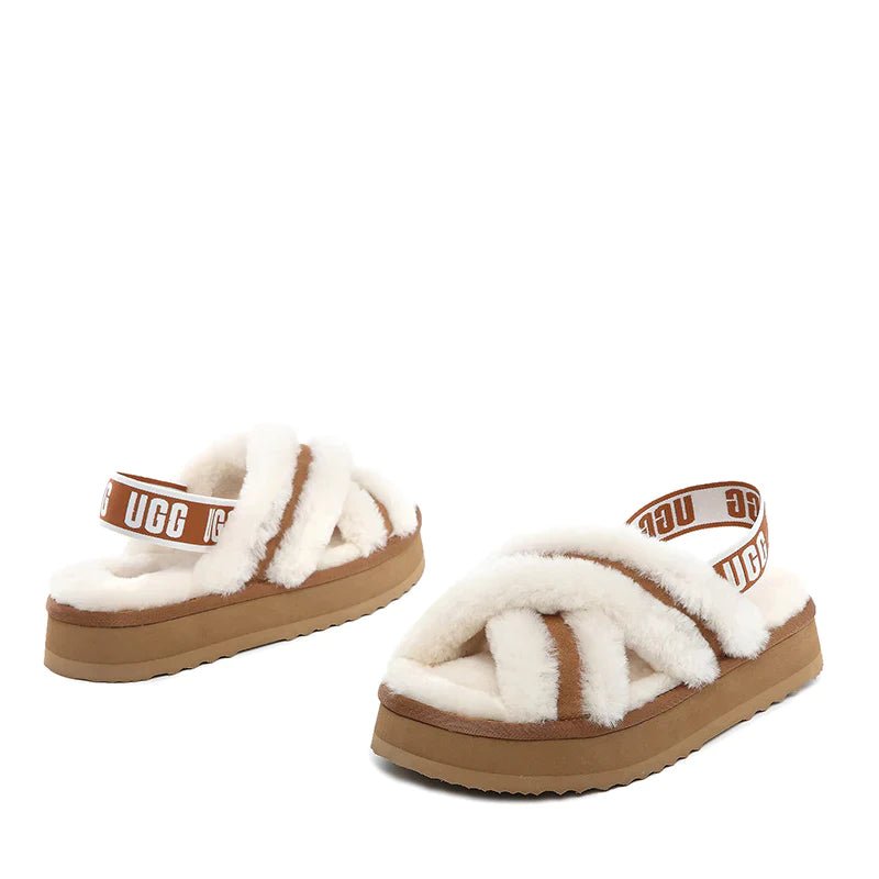 Daffy Cross Ugg Slippers