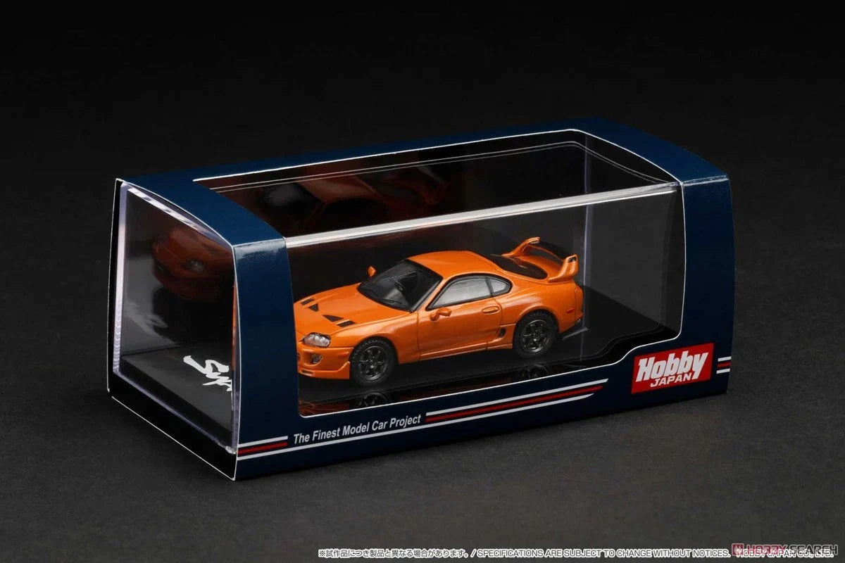 Hobby Japan – Toyota Supra (A80) J.D.M Style Orange Metallic