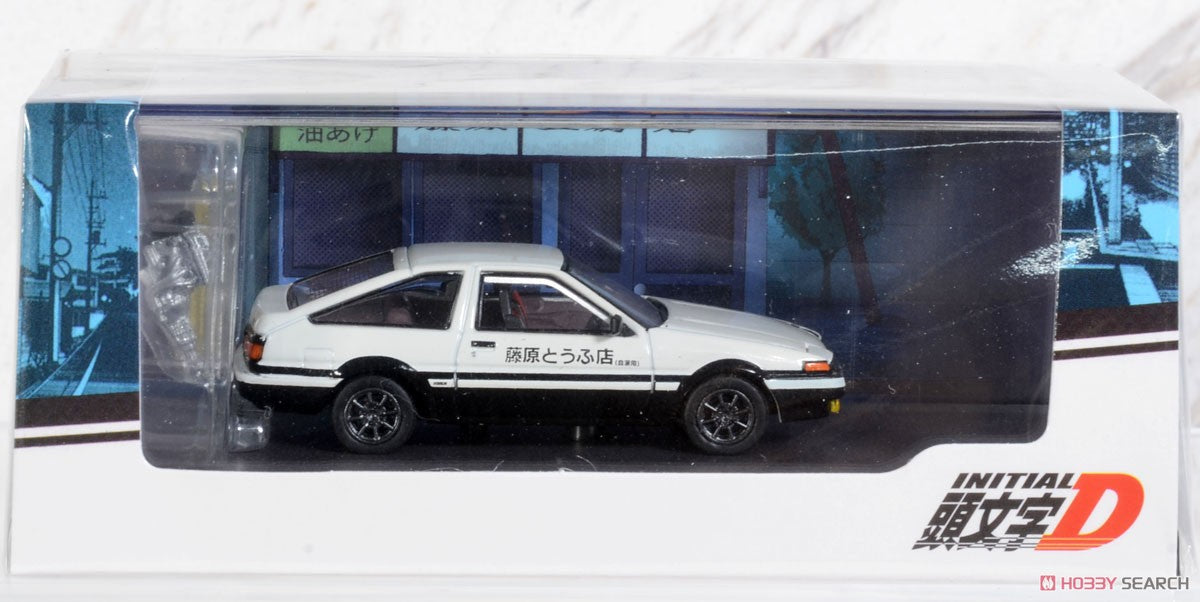Hobby Japan – Toyota Sprinter Trueno GT APEX (AE86) Initial D with 4A-GE Display Model