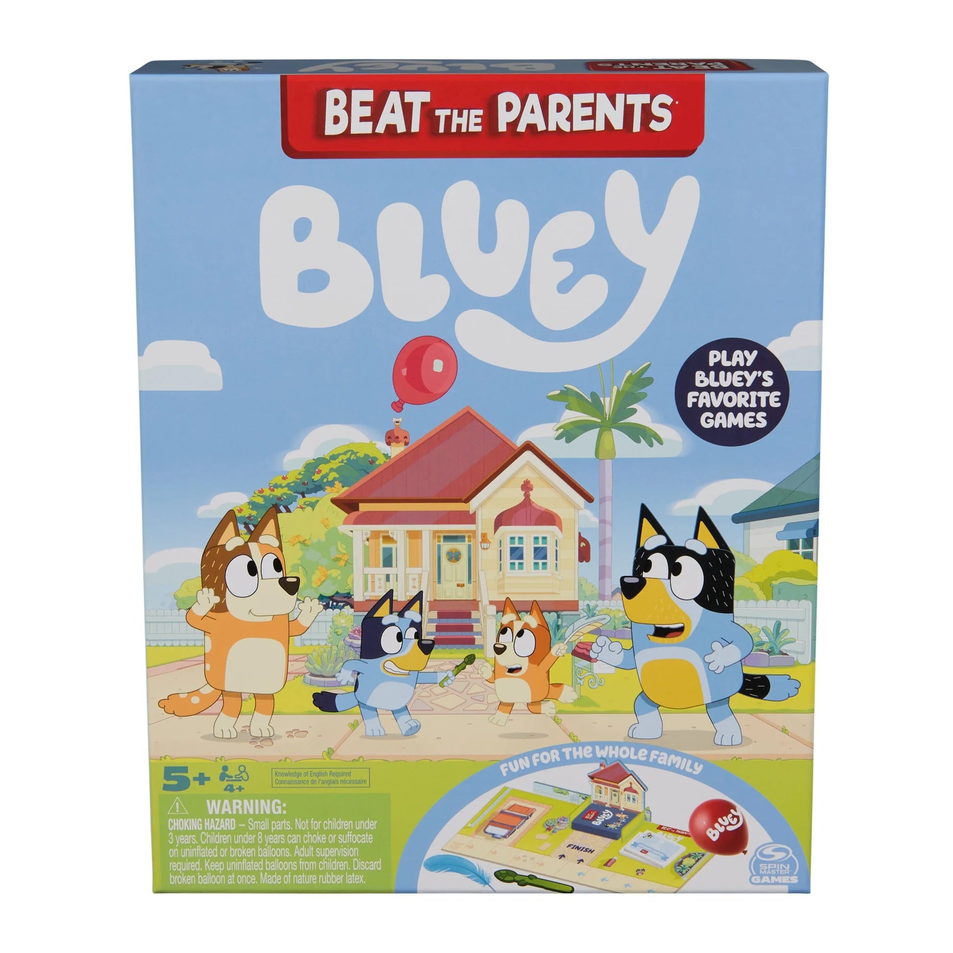 Beat the Parents - Bluey Board Game