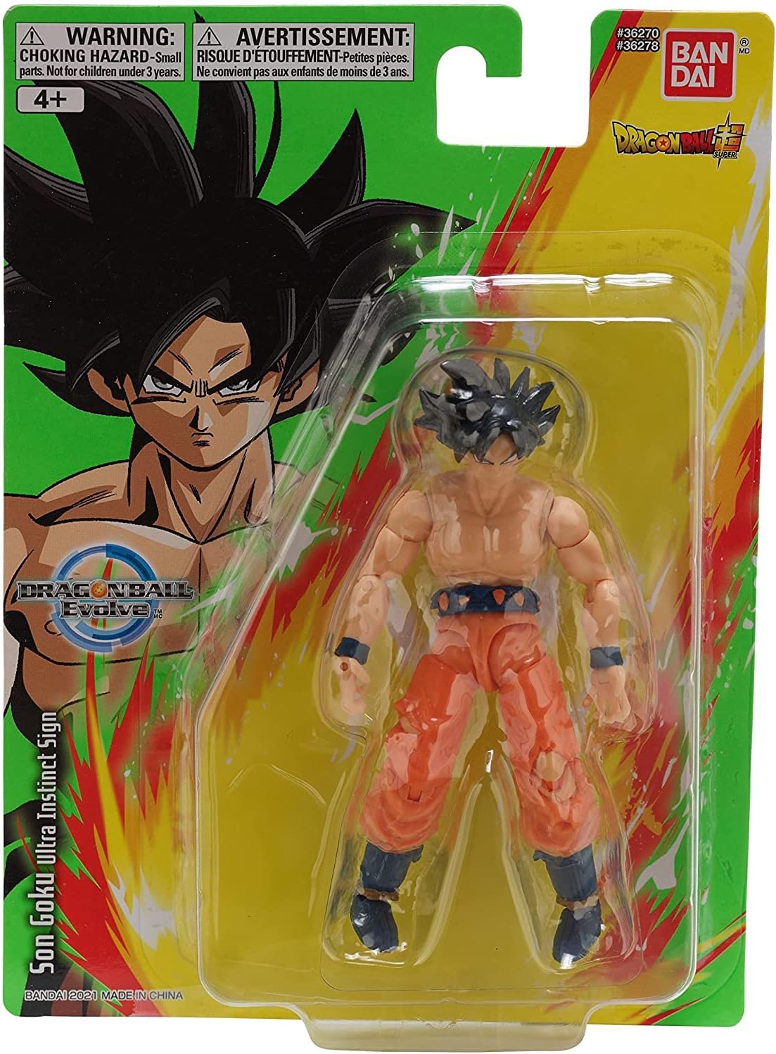Dragon Ball Super Dragon Ball Evolve Son Goku Ultra Instinct Sign Action Figure