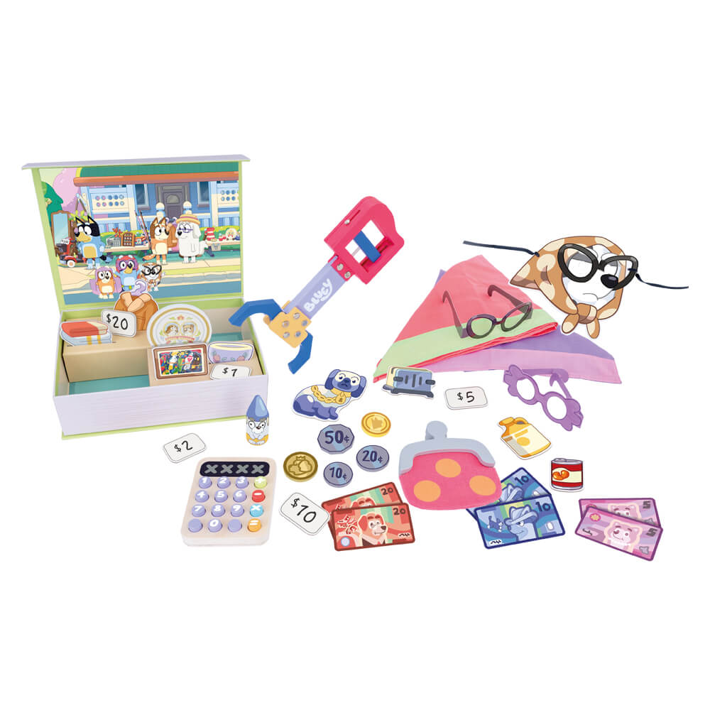 Bluey Wooden Role-Play Series - Granny Mobile Accessory Set