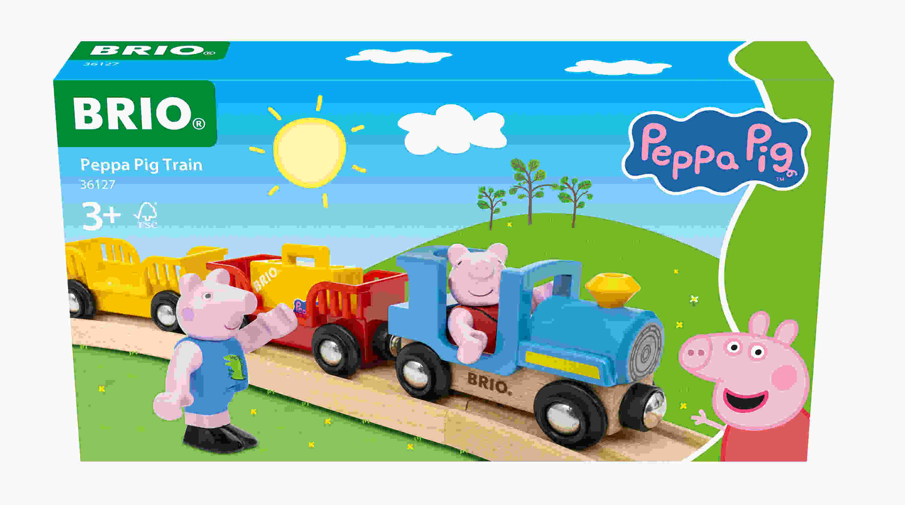 BRIO - Peppa Pig Train 5 Pieces