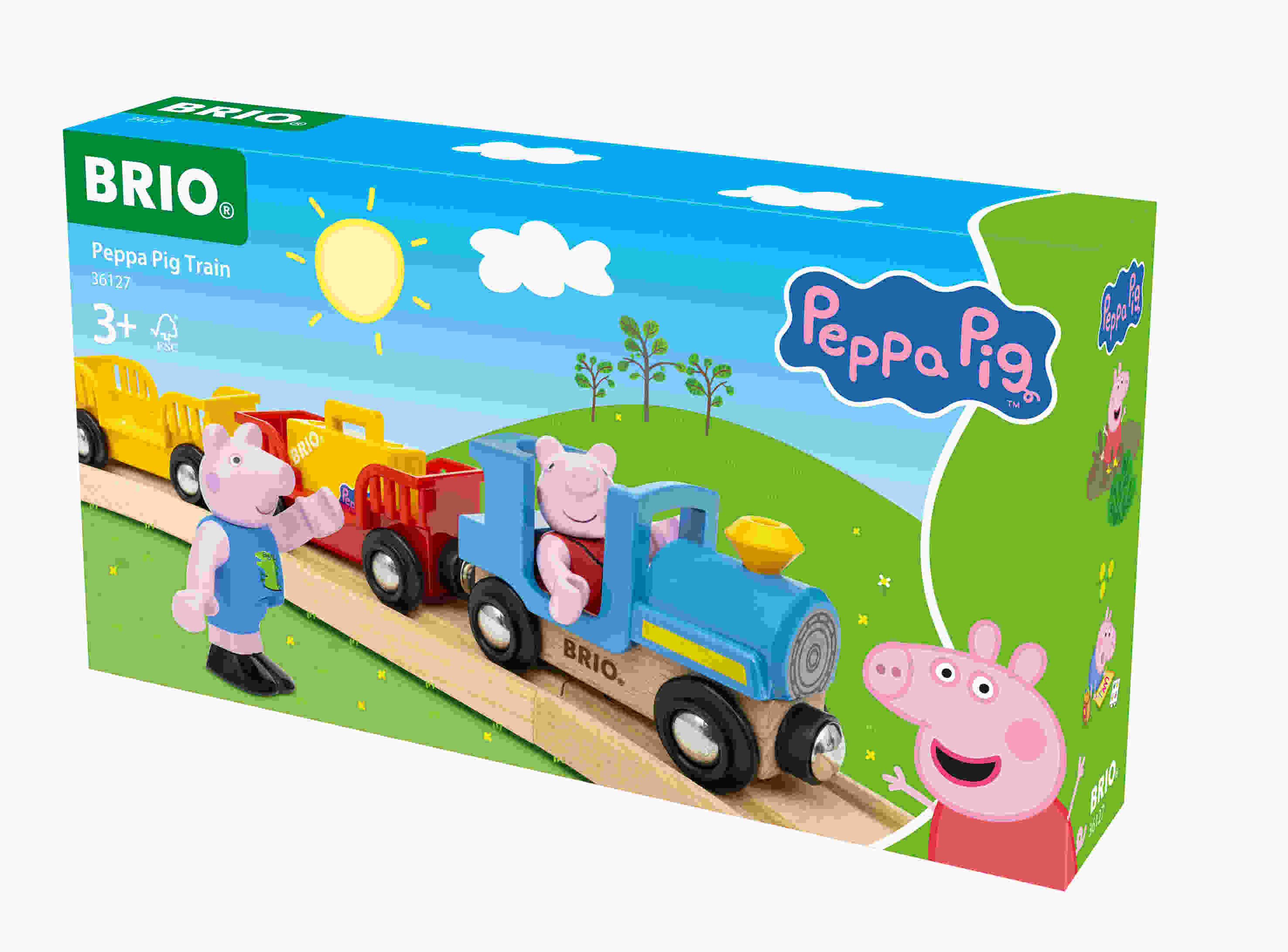 BRIO - Peppa Pig Train 5 Pieces