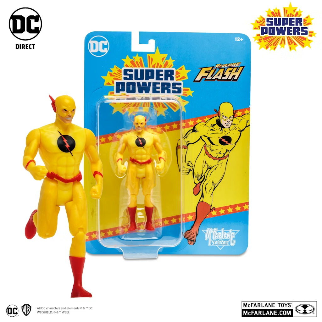 McFarlane DC Direct Super Powers - Reverse Flash 4in. Action Figure