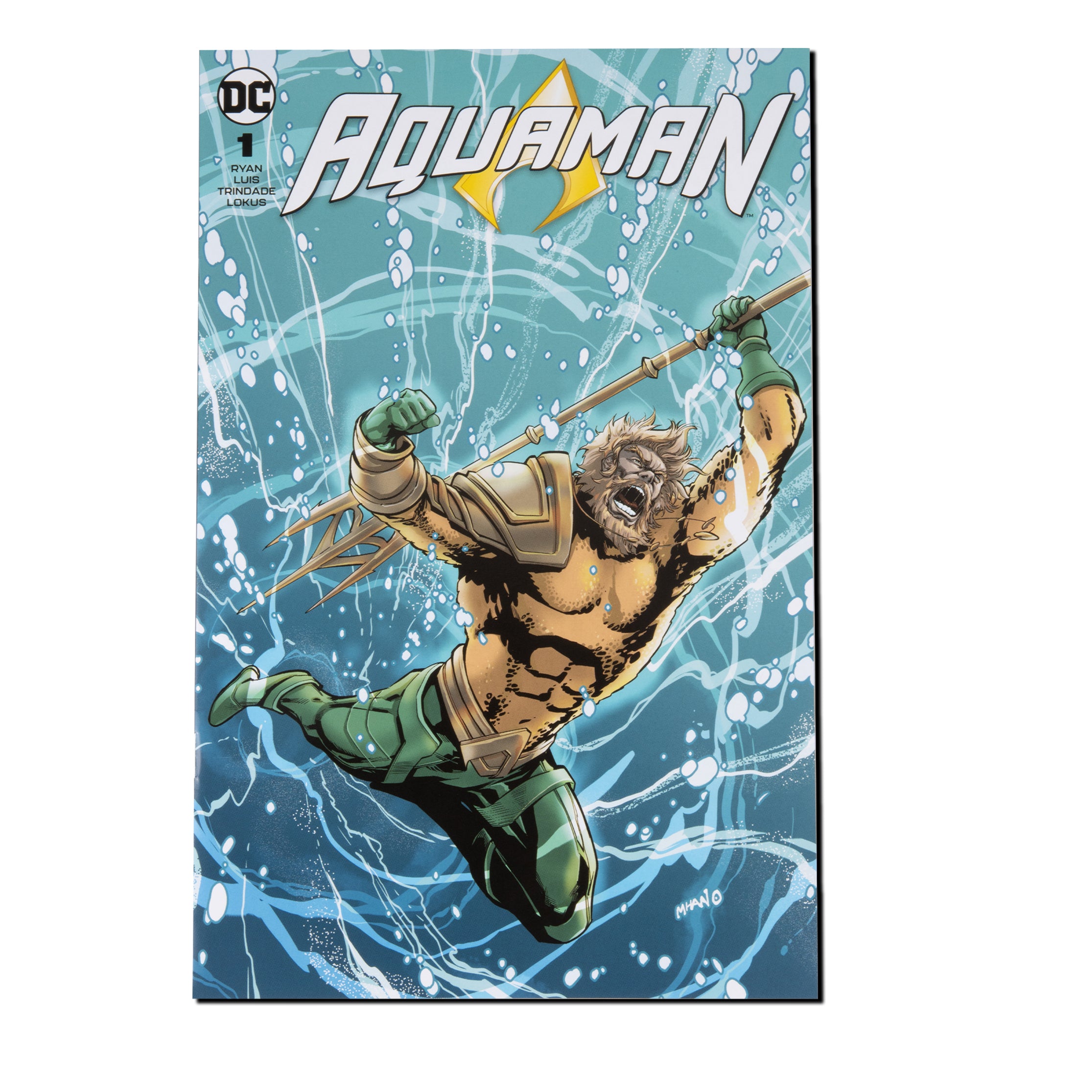 McFarlane Aquaman DC Page Punchers - Aquaman Action Figure with comic