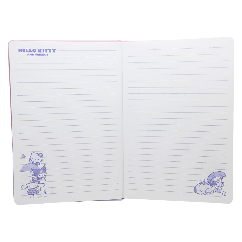 Sanrio Hello Kitty & Friends - Hello Kitty & Friends Mushroom A5 Casebound Notebook