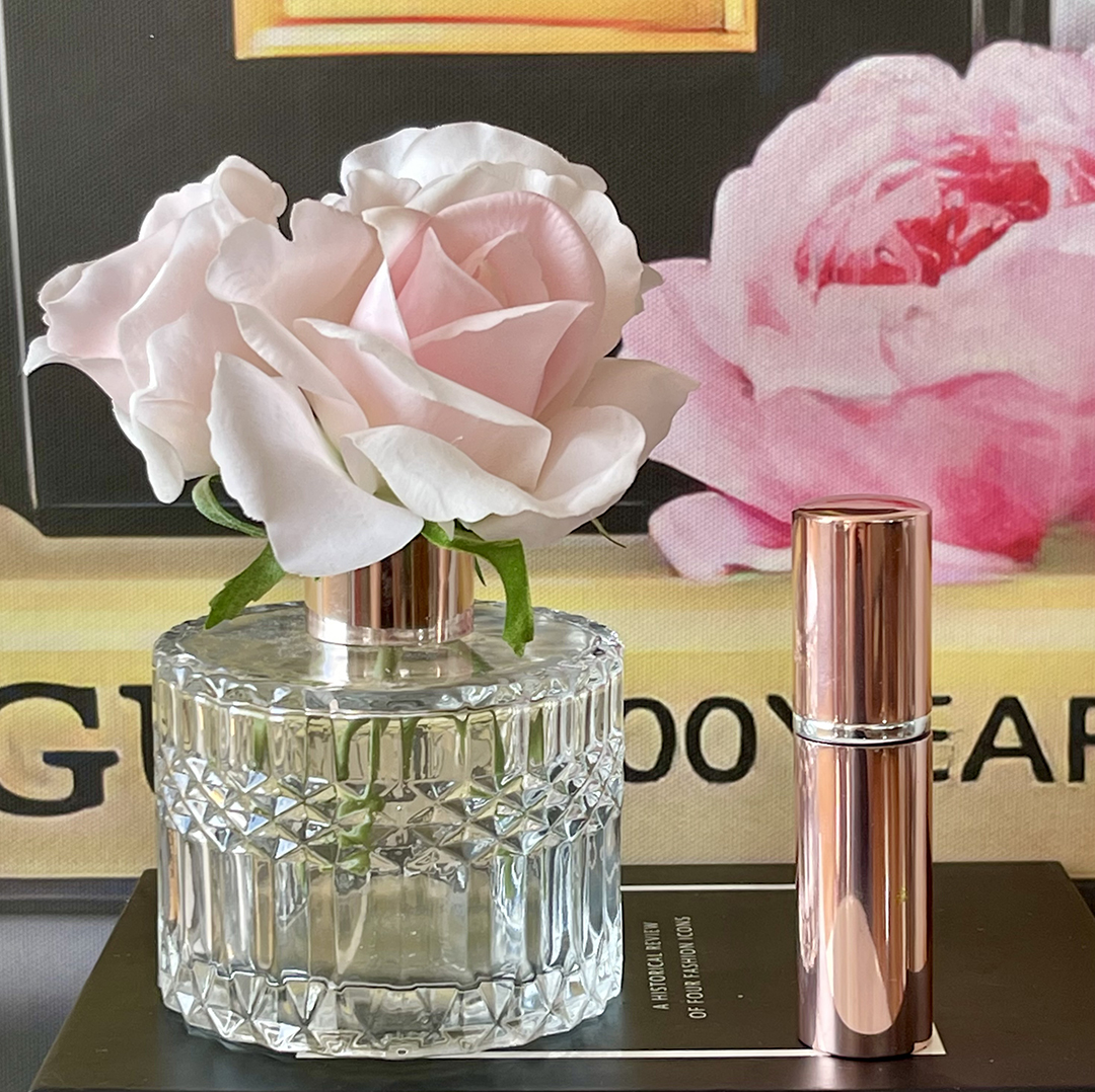Perfumed Natural Touch Roses - Baby Pink