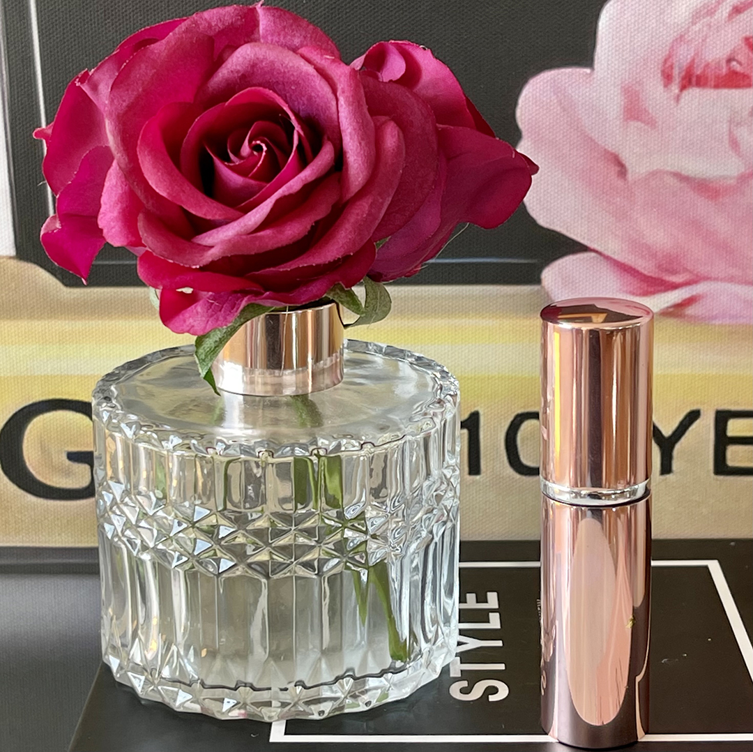 Perfumed Natural Touch Roses - Ruby Red