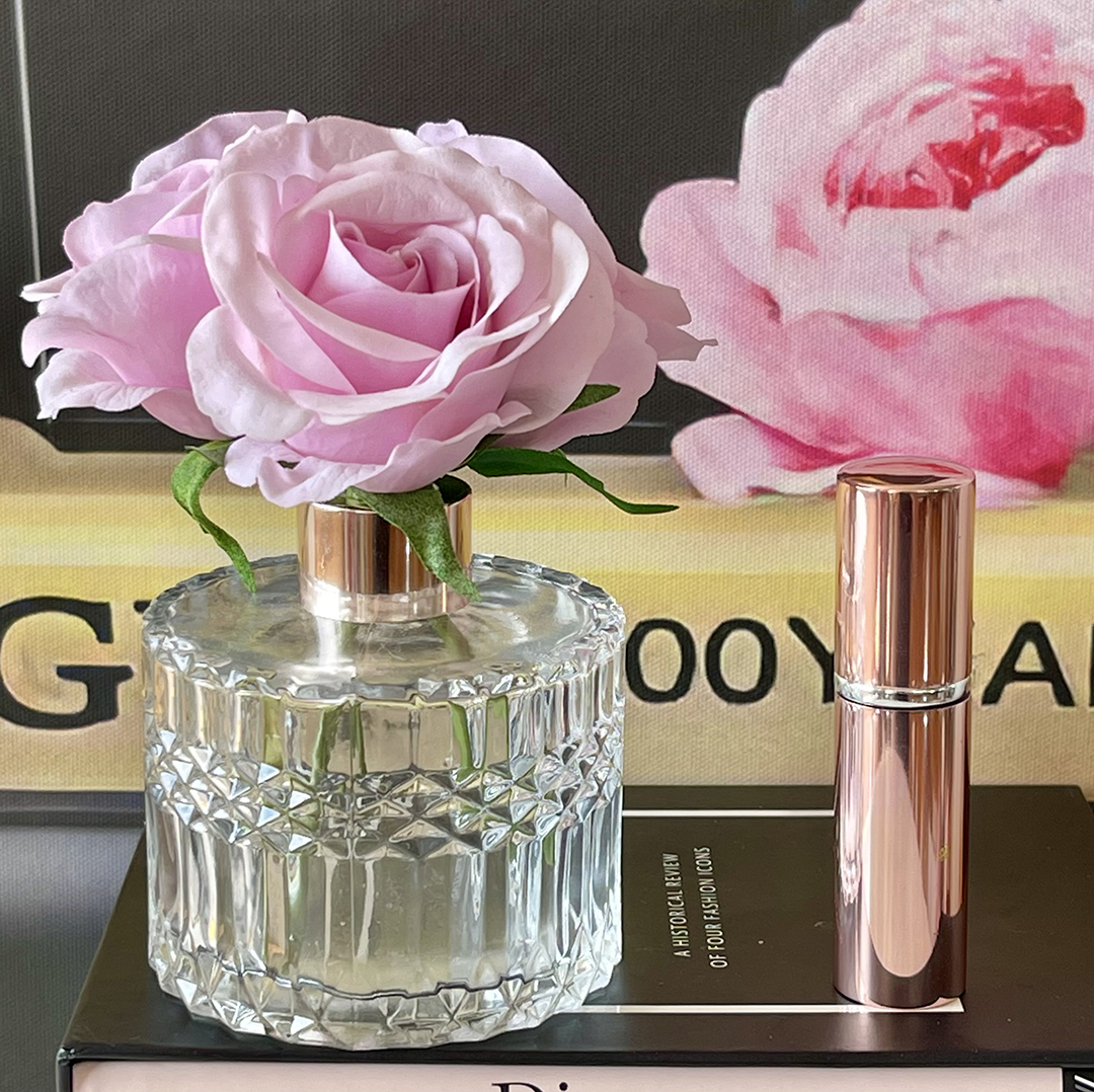 Perfumed Natural Touch Roses - Dusty Mauve