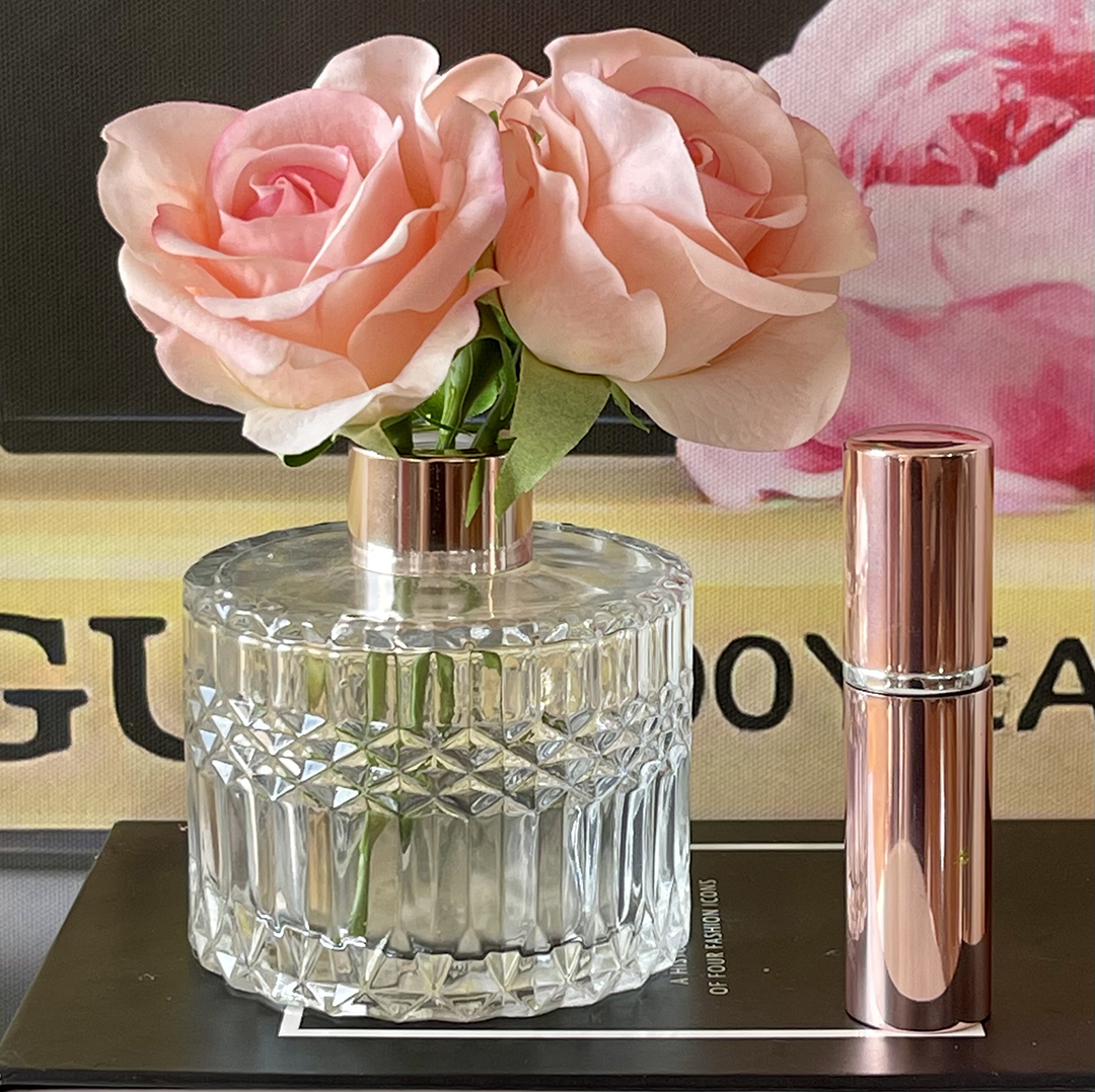 Perfumed Natural Touch Roses -Apricot
