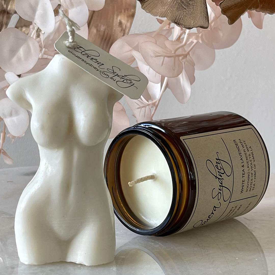 Marilyn Drip Candle & Amber Duo