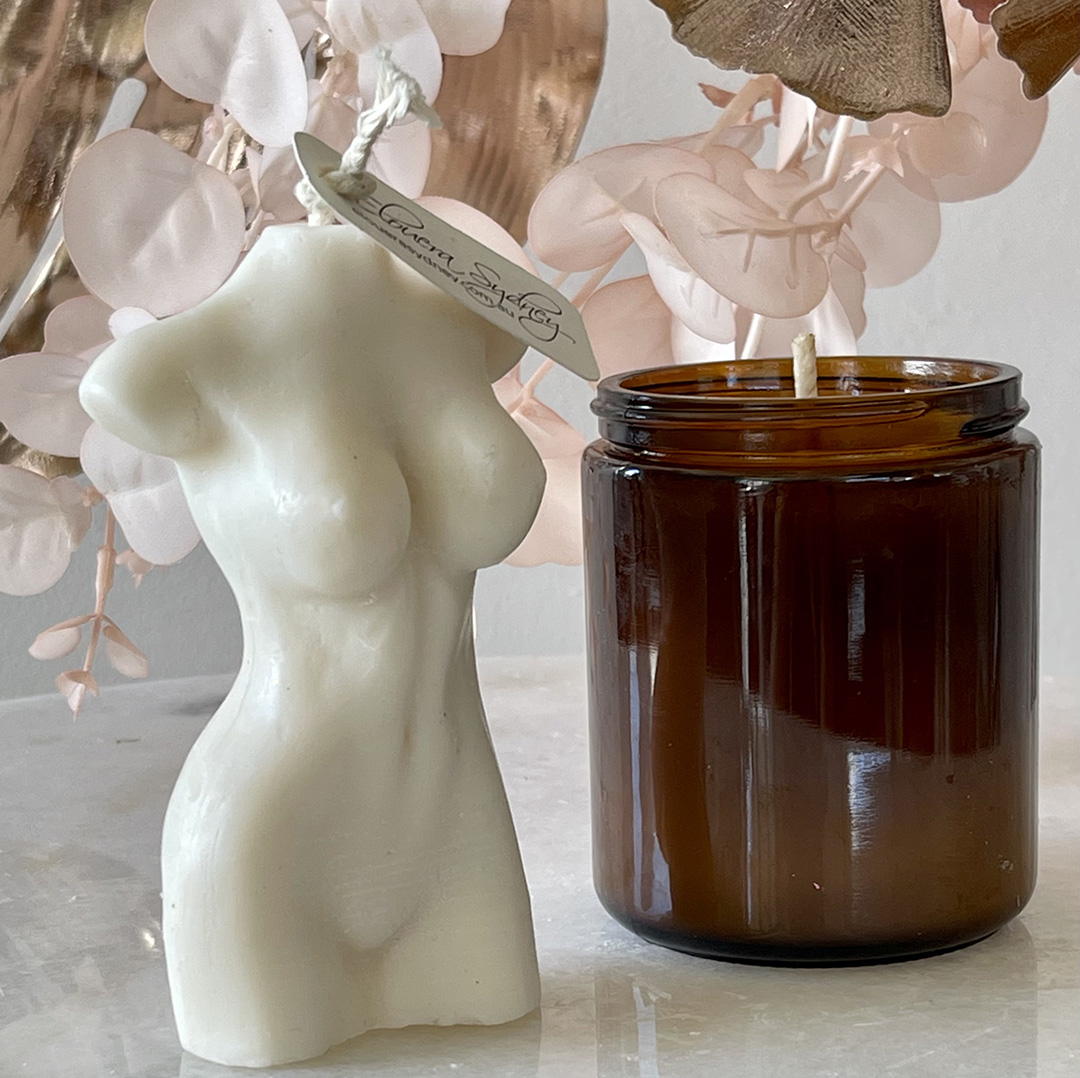 Marilyn Drip Candle & Amber Duo