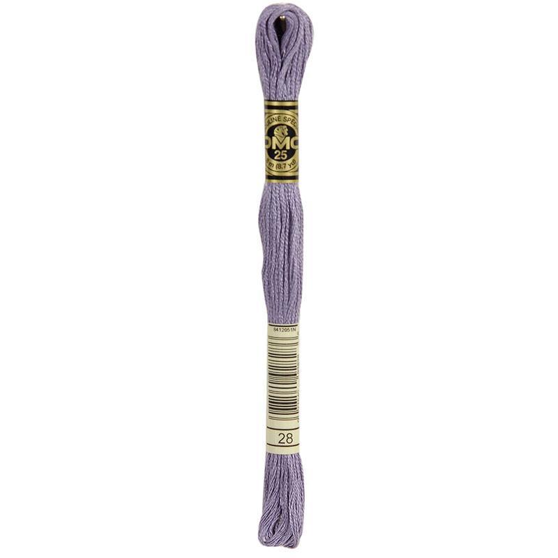 28 Medium Light Eggplant Stranded Cotton