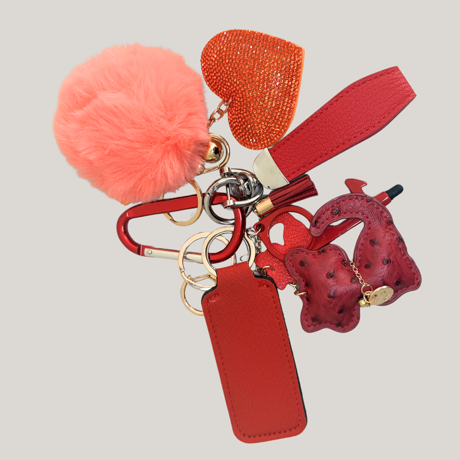 Colour Keychain Set – 7pc matching keychain set