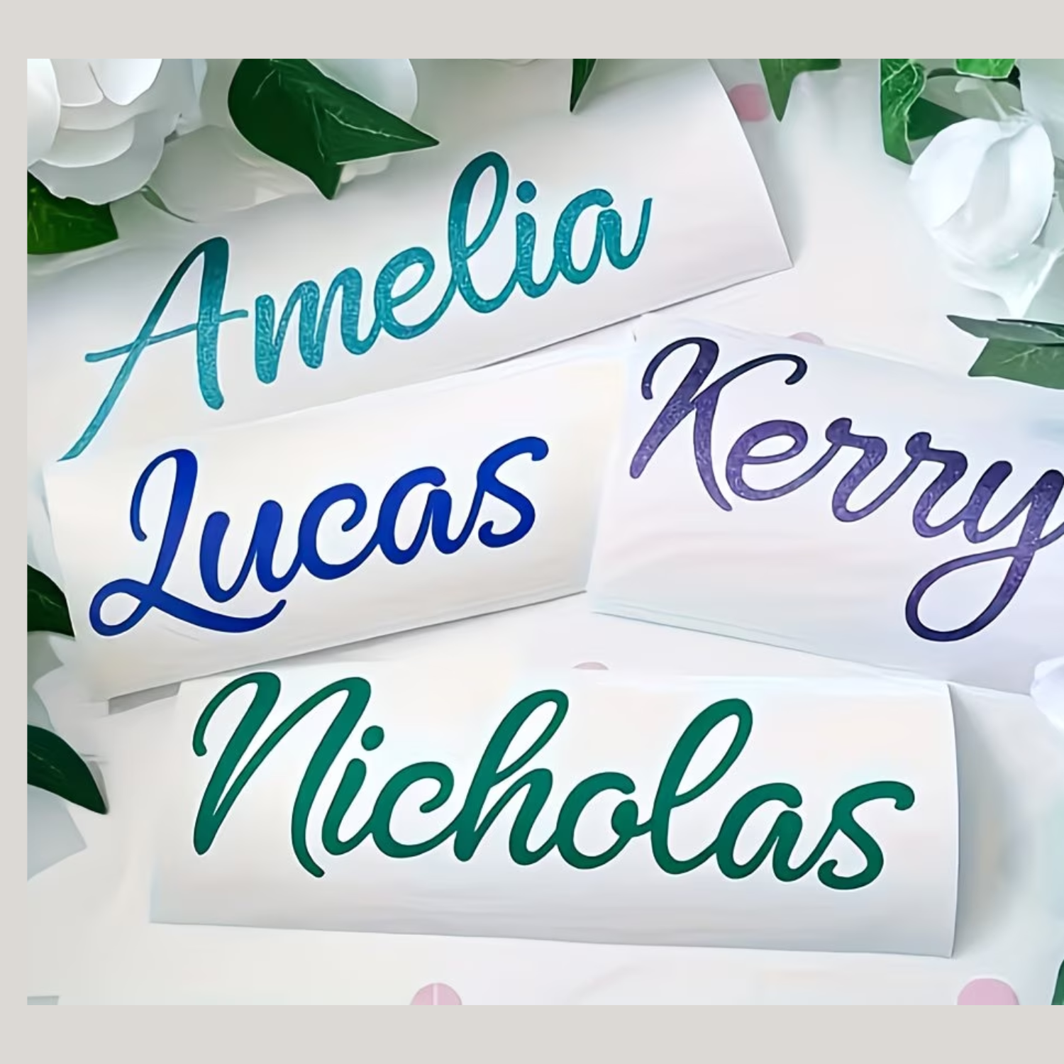 Personalised Vinyl Letters