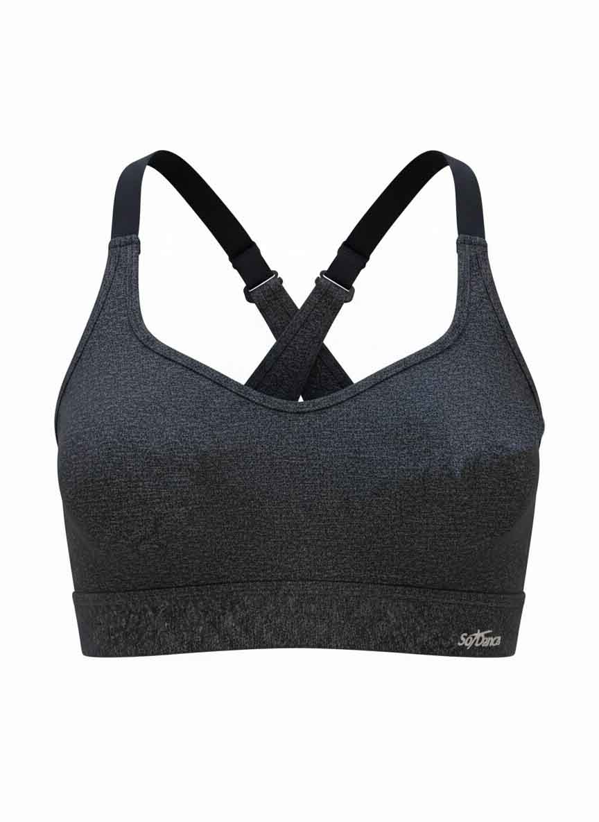 Ladies Padded Crop Top with Adjustable Straps