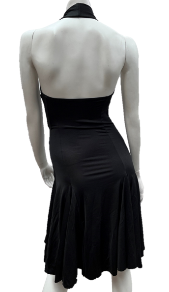 Women's Latin Dress with Halter Neck