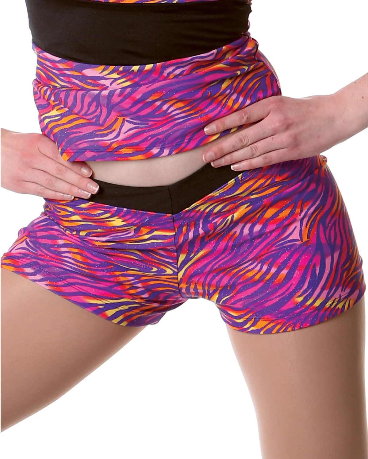 Adult Safari Print Hot Shorts