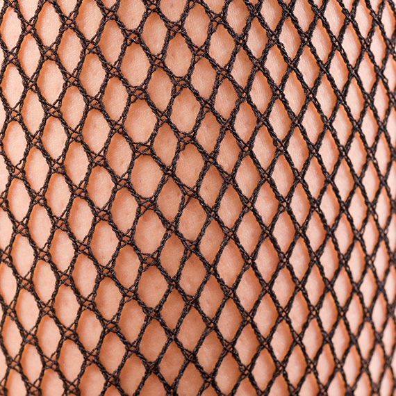 Child Footed Traditional Fishnet Tights- Fiesta