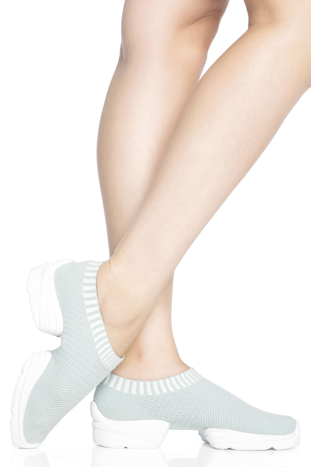 Knit Split Sole Dance Sneakers
