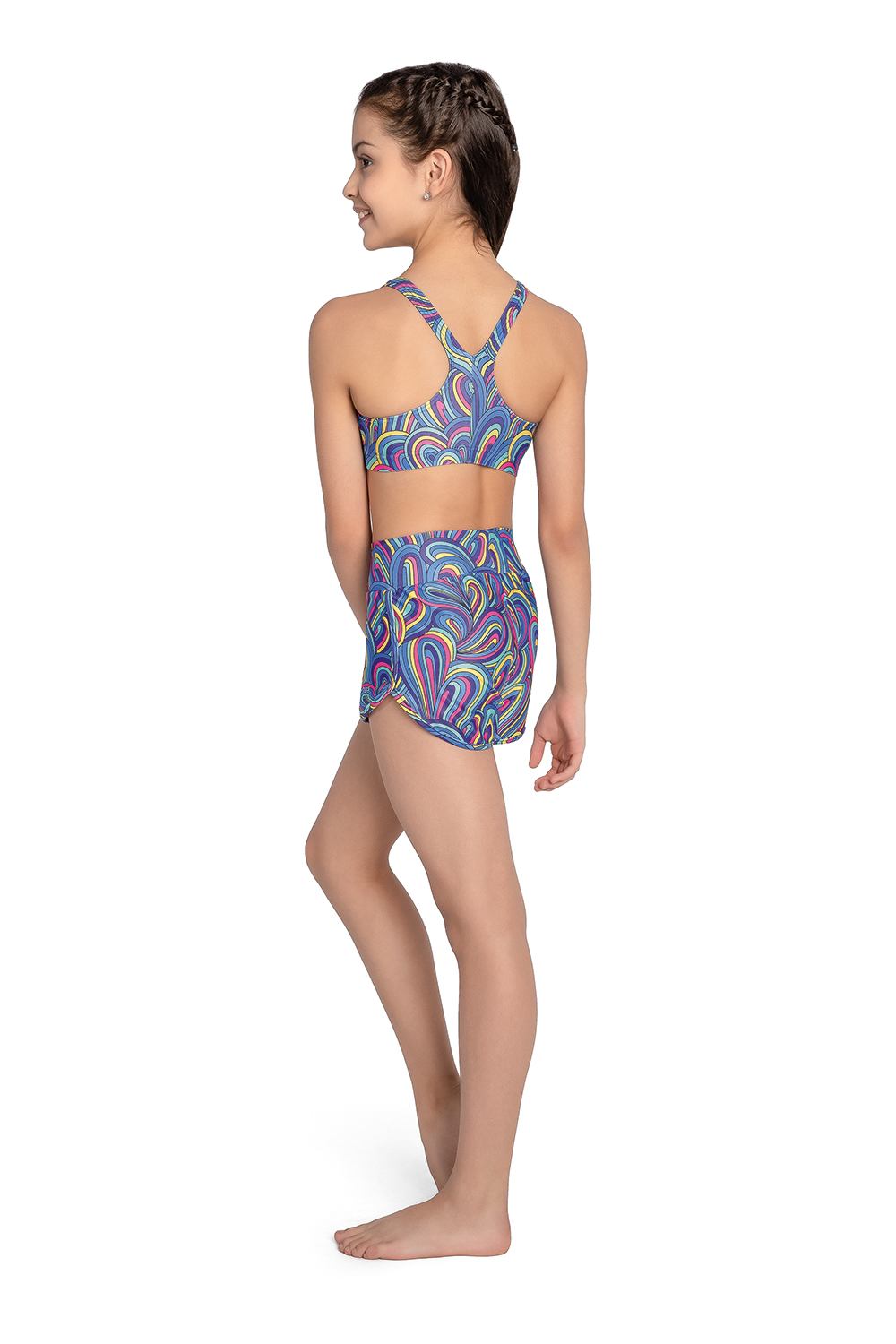 Ladies Active Shorts with Drawstring