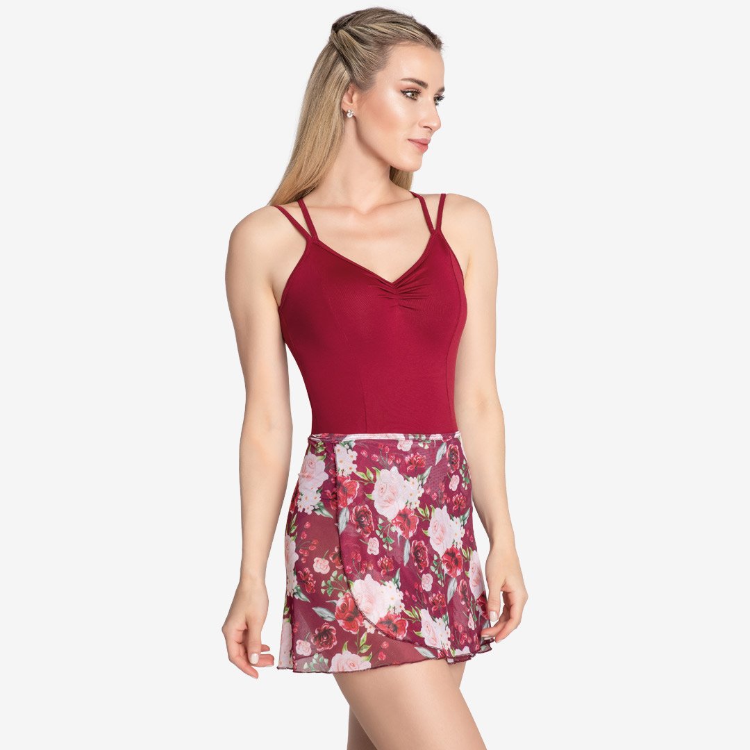 Adult Floral Mesh Wrap Skirt - SB891