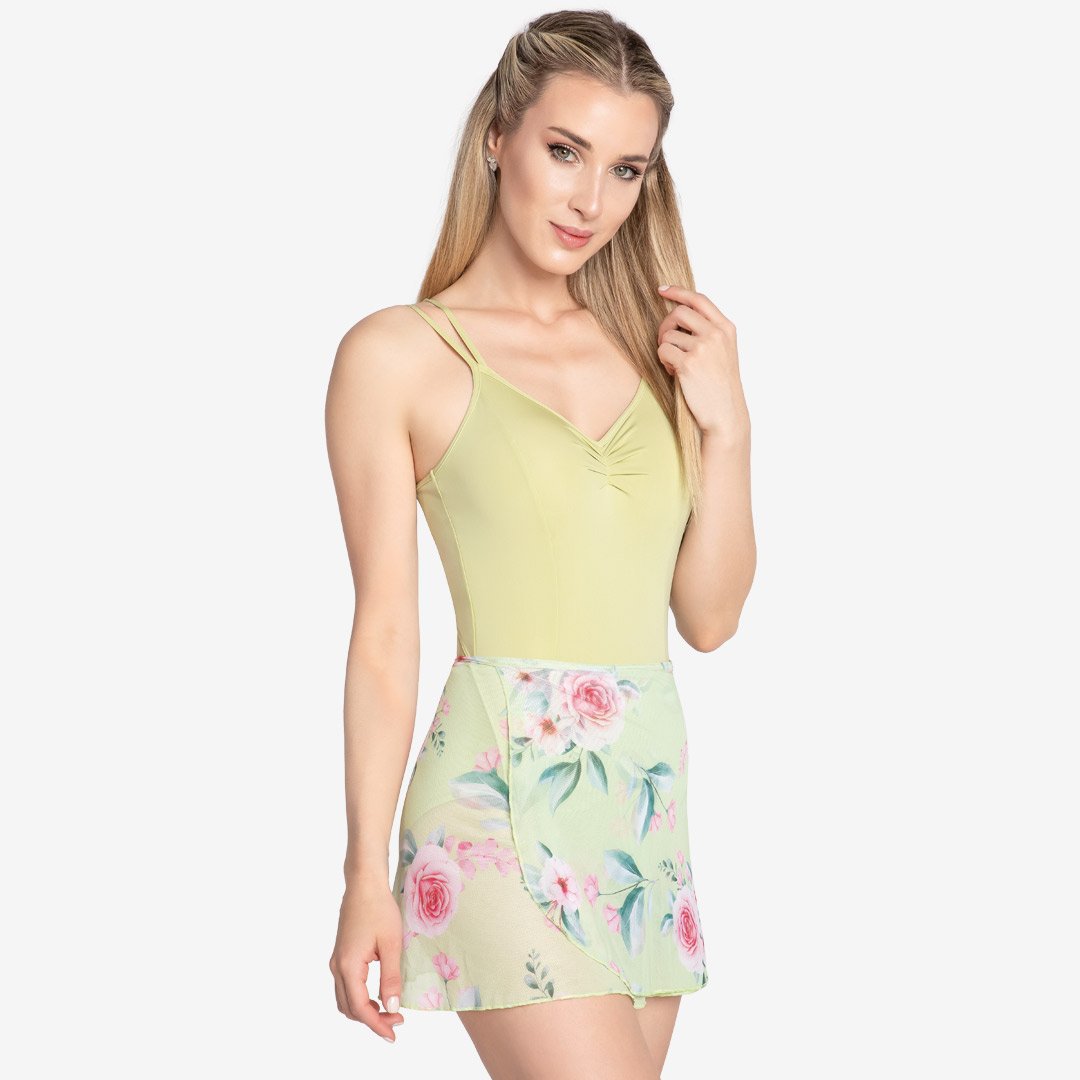 Adult Floral Mesh Wrap Skirt - SB827
