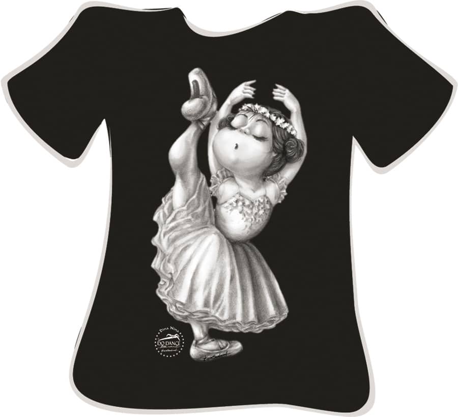 Do Dance Ladies Long Ballet Dancer Shirt - 306