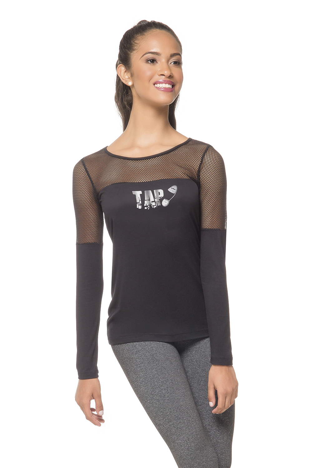 Ladies Long Sleeve Tap Shirt