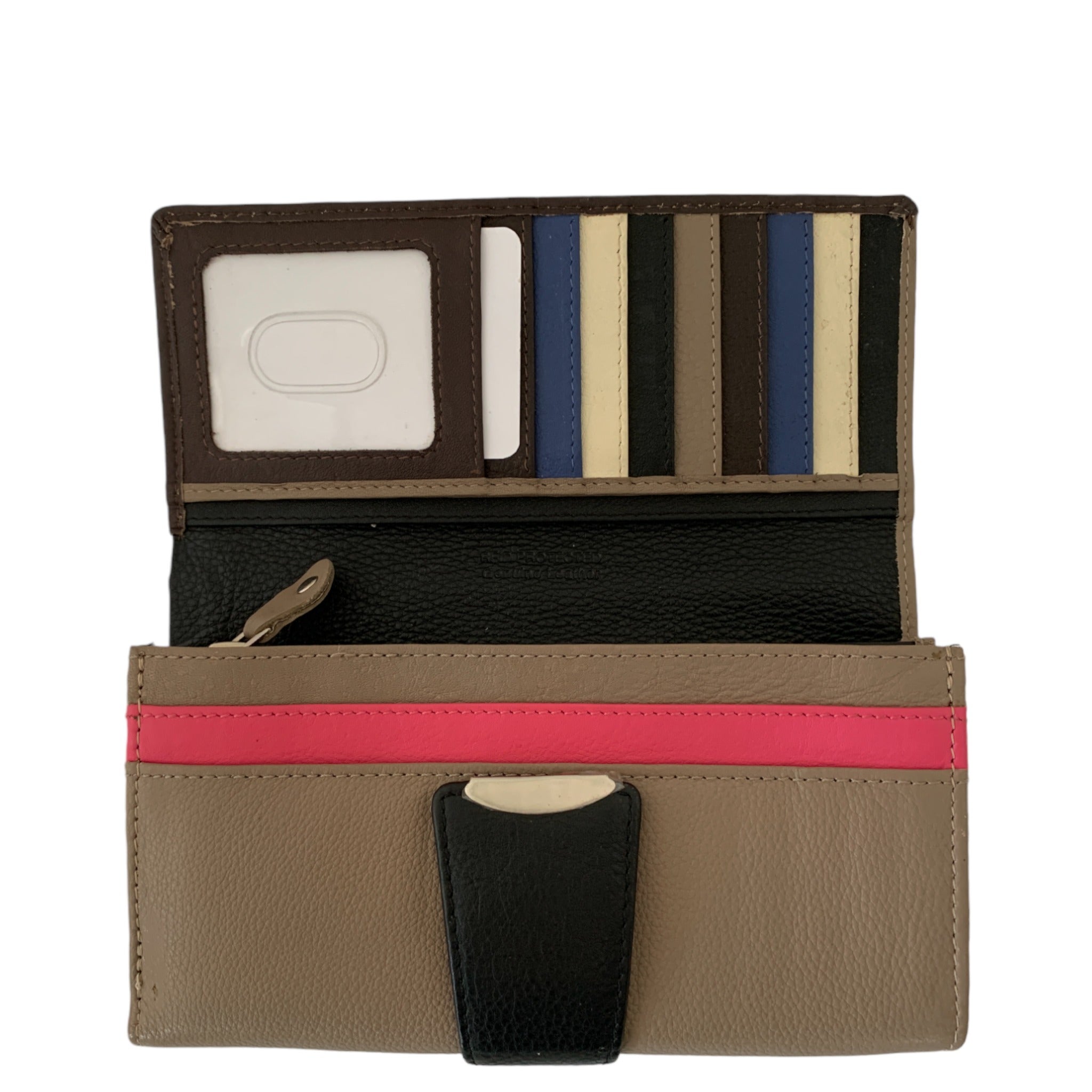 Cenzoni Fashions – Multi-colour Long Ladies Wallet – ZMLW202B