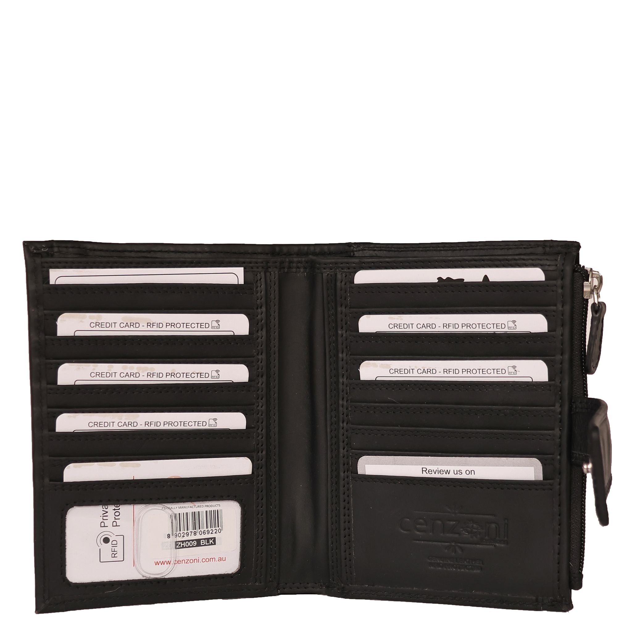 Cenzoni Fashions – Hairon Leather Ladies Wallet – ZH009