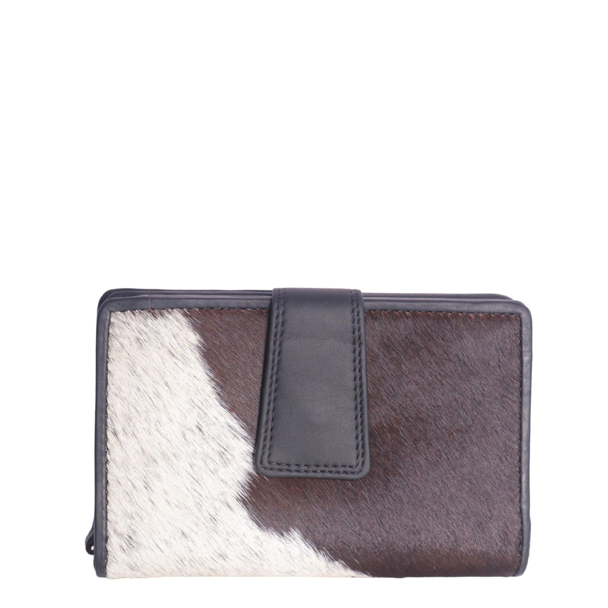 Cenzoni Fashions – Oil Skin Hairon Leather Ladies Wallet – ZH9739