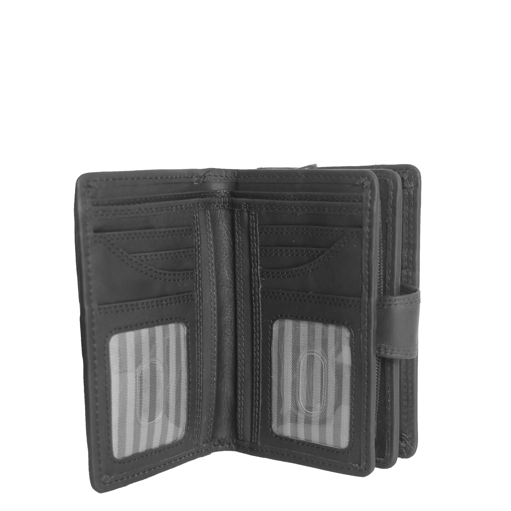Cenzoni Fashions – Oil Skin Hairon Leather Ladies Wallet – ZH9739