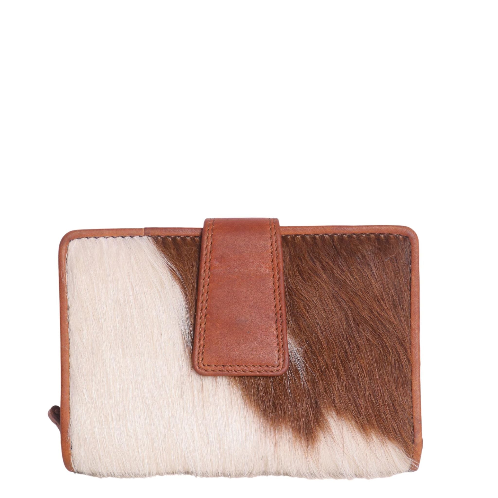 Cenzoni Fashions – Oil Skin Hairon Leather Ladies Wallet – ZH9739